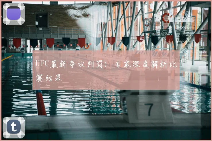 UFC最新争议判罚:专家深度解析比赛结果