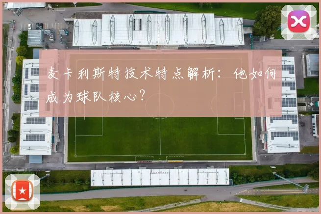 麦卡利斯特技术特点解析：他如何成为球队核心？